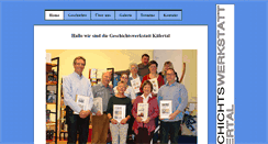 Desktop Screenshot of geschichtswerkstattkaefertal.de